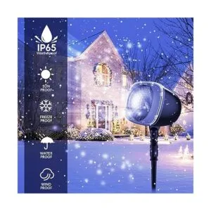 Proyector de luz de nieve de Navidad luces de proyector_2