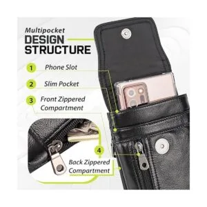 Hengwin Funda para cinturón para iPhone 13 Pro Max Samsung_4