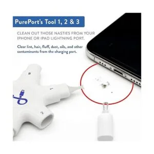 PurePort Kit de limpieza multiherramienta para iPhone_2