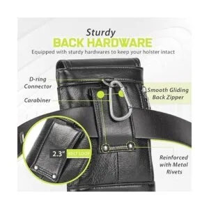 Hengwin Funda para cinturón para iPhone 13 Pro Max Samsung_5