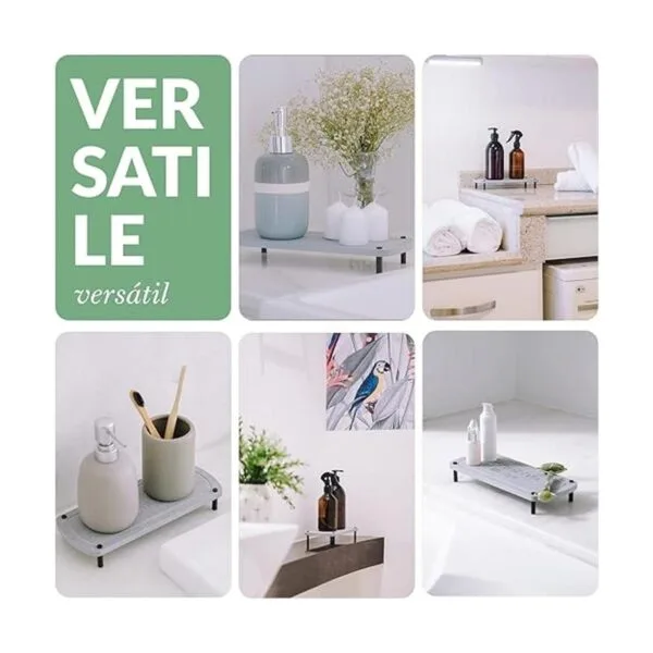 Momo Lifestyle Bathroom Sink Fast Drying Stone Sink Caddy_6