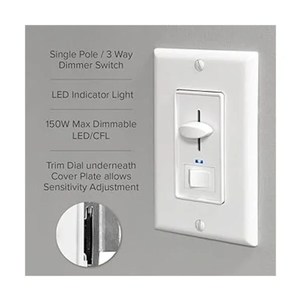 Maxxima Interruptor de luz eléctrica de bajo voltaje de_3