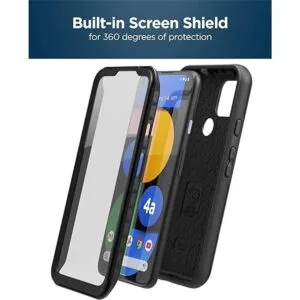 Encased Pixel 4a 5G Funda con protector de pantalla y_3