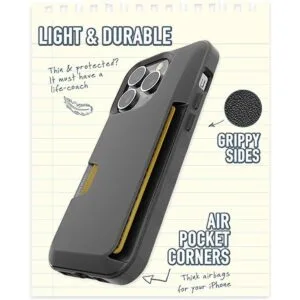 Smartish Funda tipo cartera para iPhone 14 Pro Wallet_3