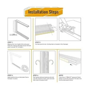 LBG Products Kit de panel lateral aislante de aire_6