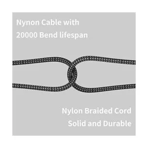 Cable magnético de carga rápida de 100 W cable USB C a_4