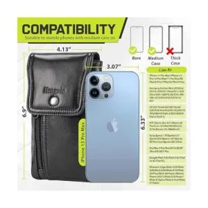 Hengwin Funda para cinturón para iPhone 13 Pro Max Samsung_2