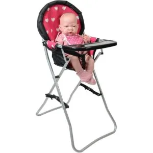 The New York Doll Collection A166 Silla alta de muñeca de_2