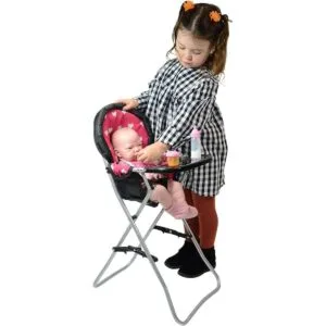 The New York Doll Collection A166 Silla alta de muñeca de_3