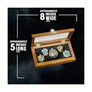 Set de prendedores con los escudos de las casas de Harry_3