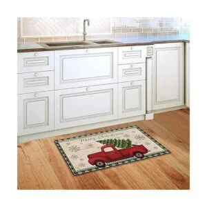 Felpudo para camioneta de Feliz Navidad para interiores y_3