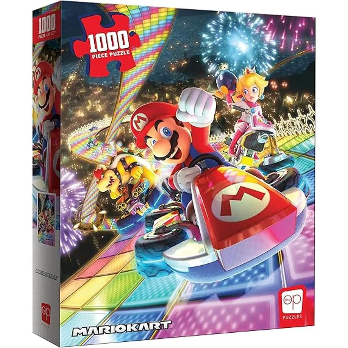 Mario Kart Rainbow Road Rompecabezas de 1000 piezas_1