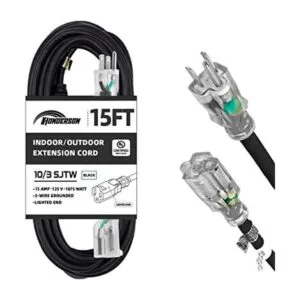 HONDERSON Cable de extensión iluminado para exteriores de_1