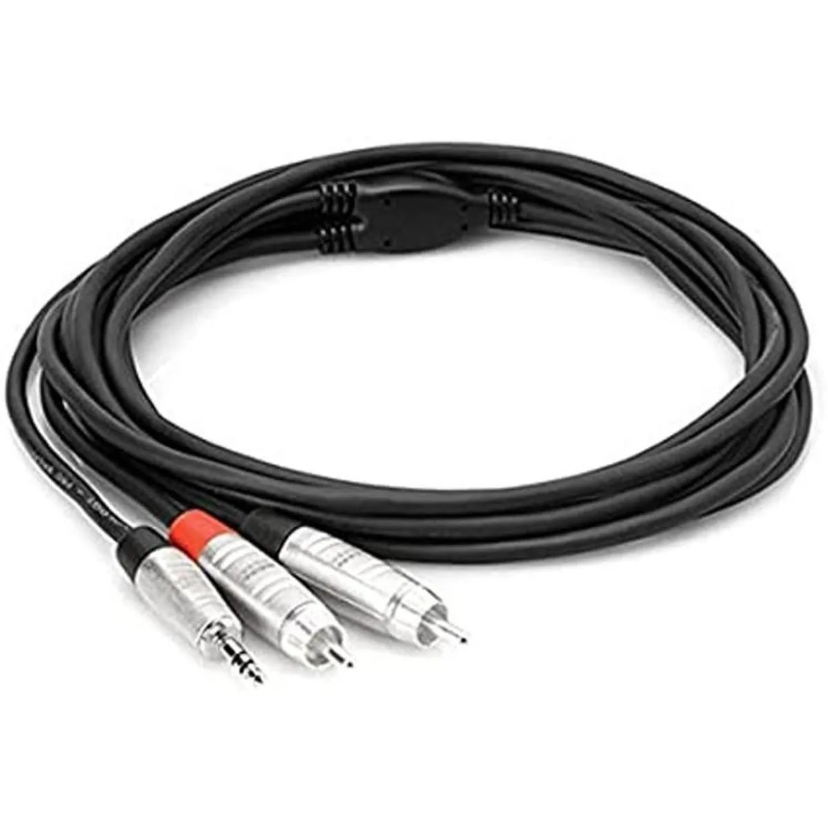 Hosa HMR010Y 0.138 in TRS a Dual RCA Pro Cable de conexión_1