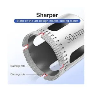 Rondarui Juego de sierras de agujero de diamante juego de_3