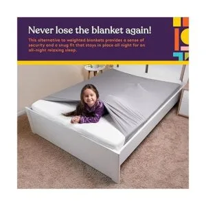 Special Supplies Sábana de cama sensorial para niños_5