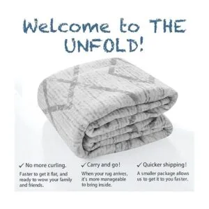 JINCHAN Area Rug 2x3 Entryway Grey Modern Rug Kitchen Low_7