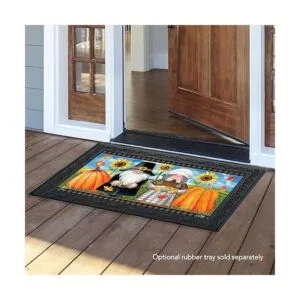 Tapete de gnomos de Acción de Gracias calabazas_3