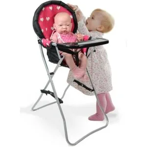 The New York Doll Collection A166 Silla alta de muñeca de_6