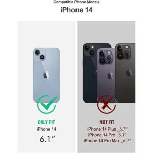 Poetic Funda compatible con iPhone 14 funda Spartan para_2