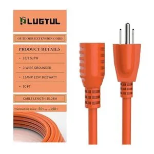 Cable de extensión para exteriores de 50 pies_2