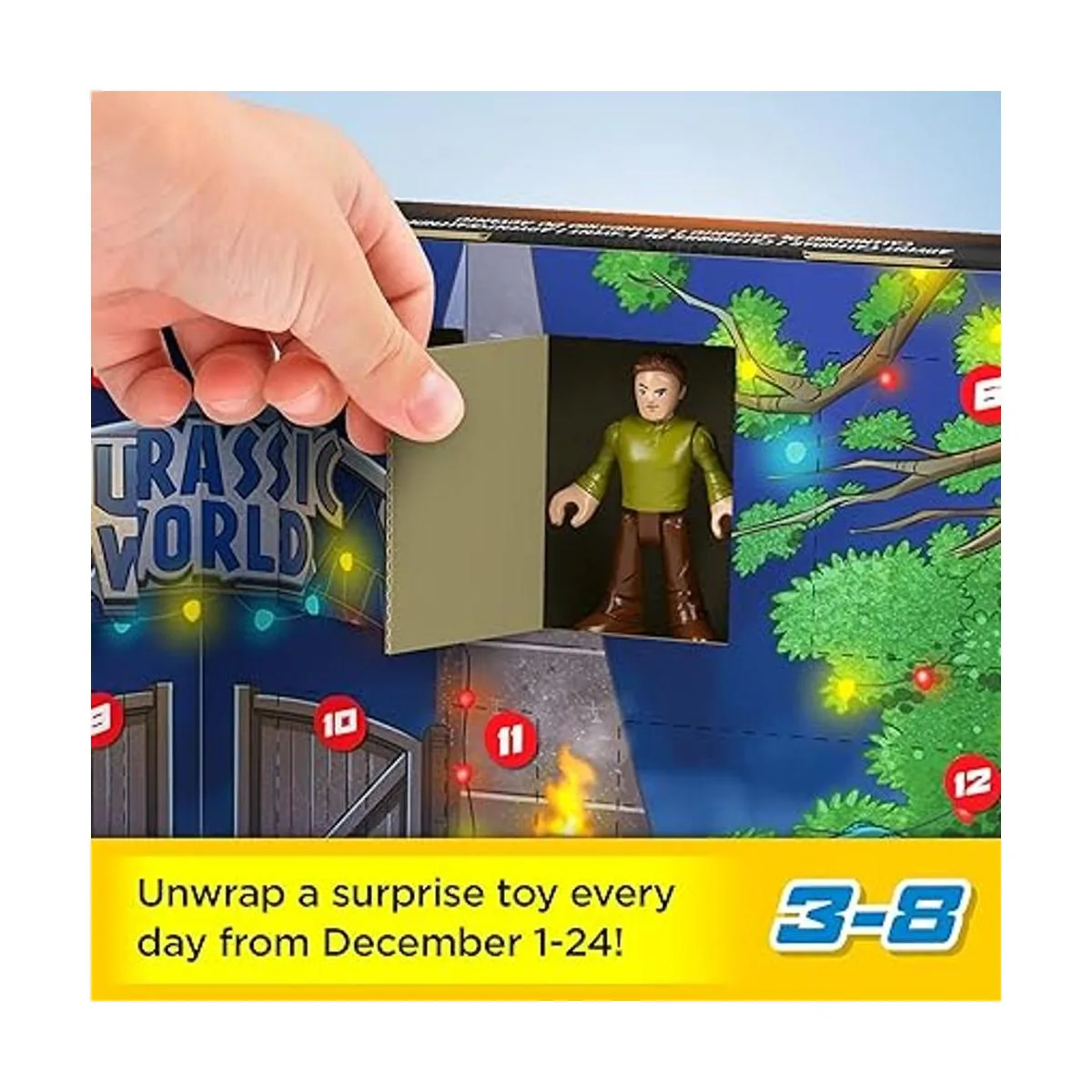 FisherPrice Imaginext Jurassic World calendario de_2