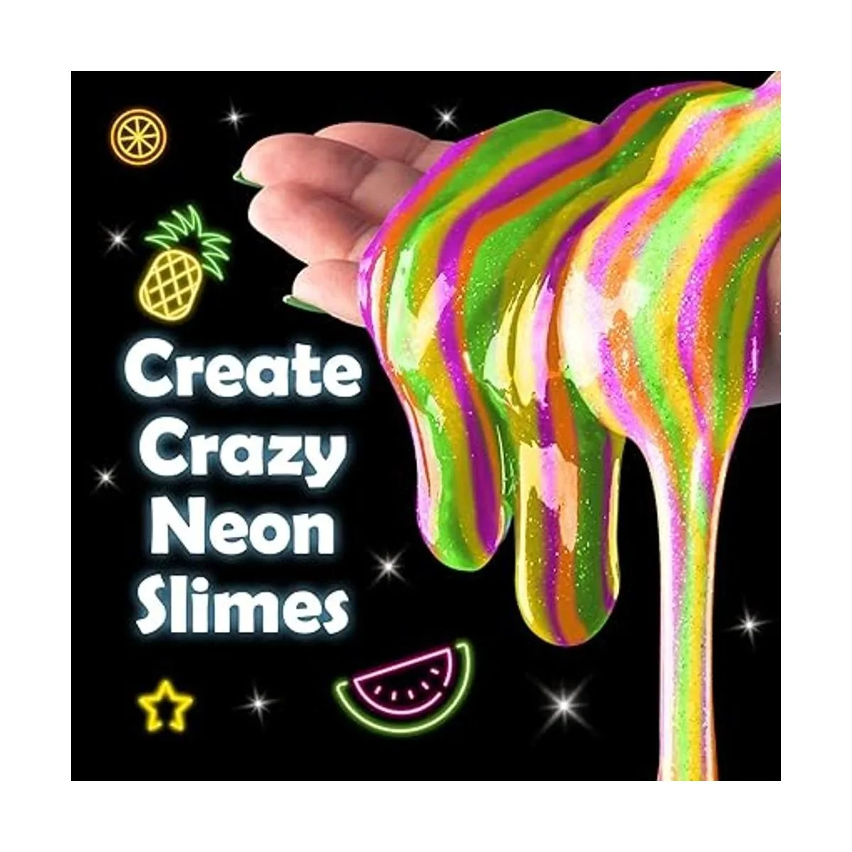 Original Stationery Kit de limo de neón kit de limo todo_5