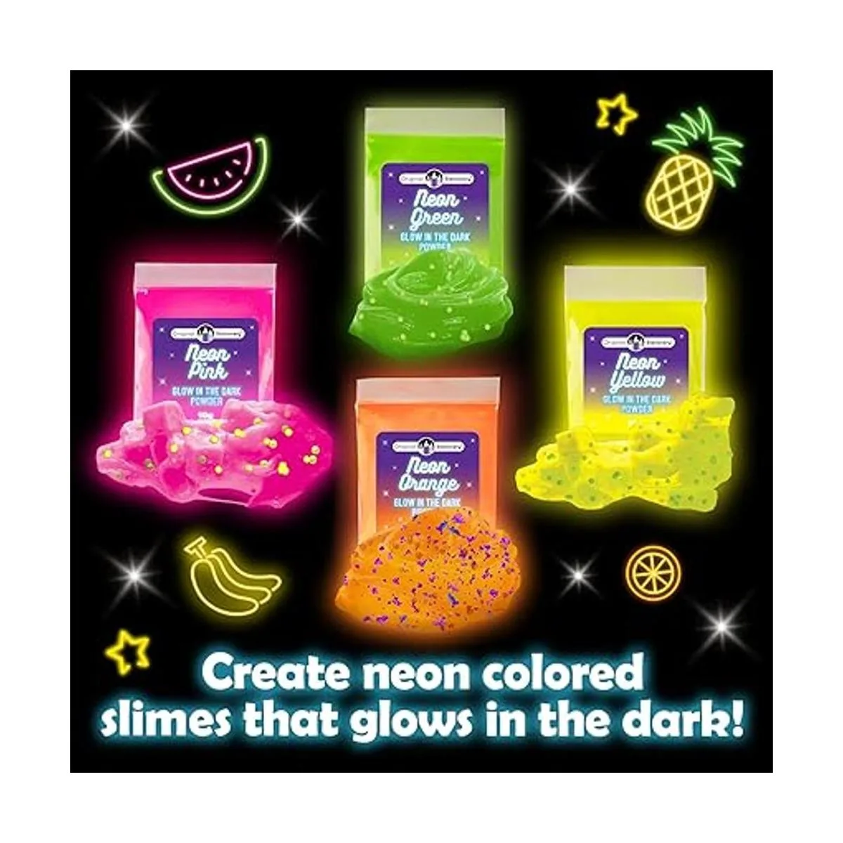 Original Stationery Kit de limo de neón kit de limo todo_3