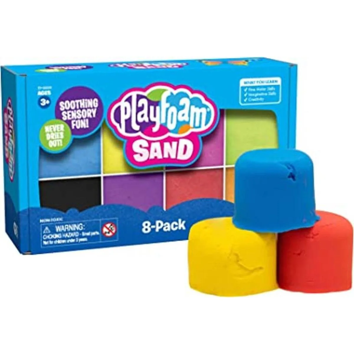 Educational Insights Playfoam Sand Paquete de 8 unidades_1