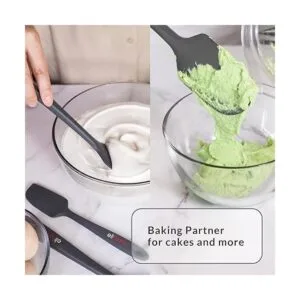 Elihome Chef Series Juego de espátulas de silicona de 3_5