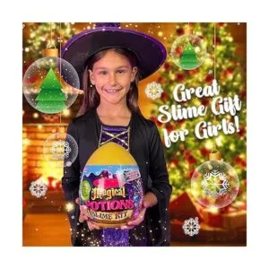 GirlZone Kit de limo mágico de poción para niñas crea 6_2