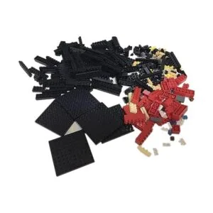 Juego de combate de micro bloques para regalos de niños o_5