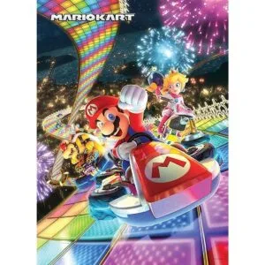 Mario Kart Rainbow Road Rompecabezas de 1000 piezas_3