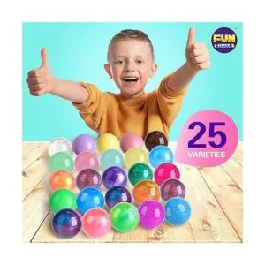 FunKidz Juego de 25 bolas de limo variadas regalos de_2