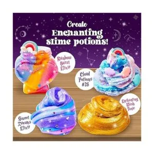 GirlZone Kit de limo mágico de poción para niñas crea 6_3