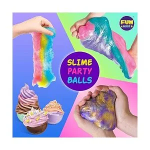 FunKidz Juego de 25 bolas de limo variadas regalos de_3