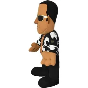 WWE Old School The Rock Figura de felpa de 10 pulgadas_2