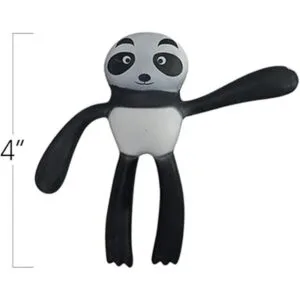 ArtCreativity Juguetes de panda flexibles juego de 6_3