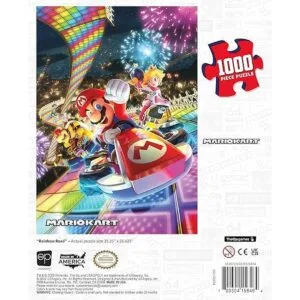 Mario Kart Rainbow Road Rompecabezas de 1000 piezas_6