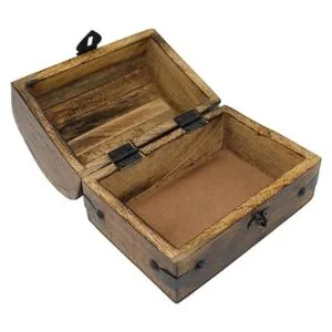 Nautical Cove Caja de tesoro y joyero de madera Caja del_5
