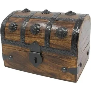 Nautical Cove Caja de tesoro y joyero de madera Caja del_2