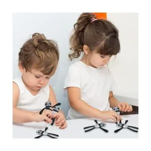 ArtCreativity Juguetes de panda flexibles juego de 6_5