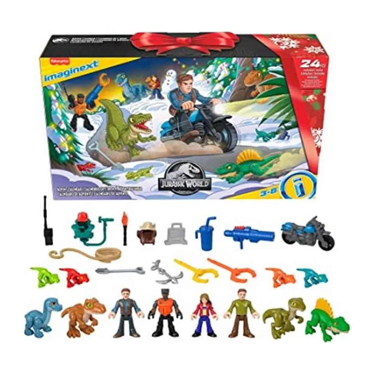 FisherPrice Imaginext Jurassic World calendario de_1