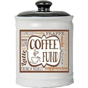 Cottage Creek Coffee Fund Alcancía tarro de caramelo_1