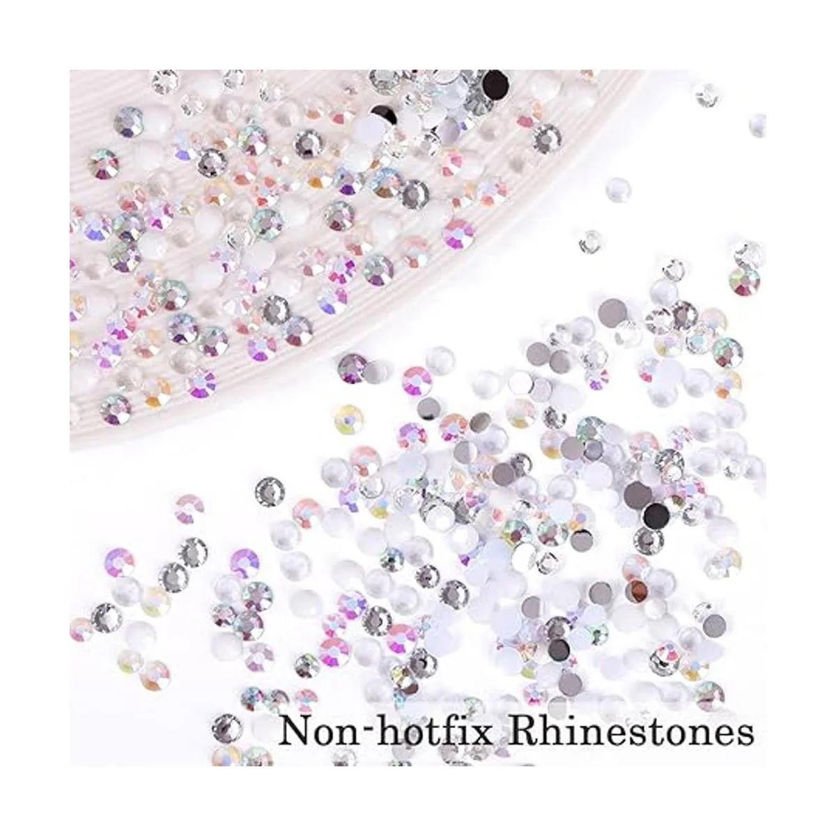 Diamantes de imitación de parte trasera plana 21000_2