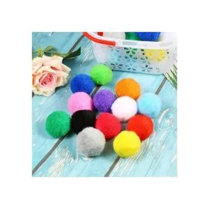 Pllieay 200 pompones muy grandes de 2 pulgadas para_3