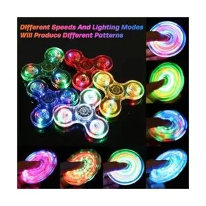 Gigilli Paquete de 12 juguetes para ansiedad con luces LED_5