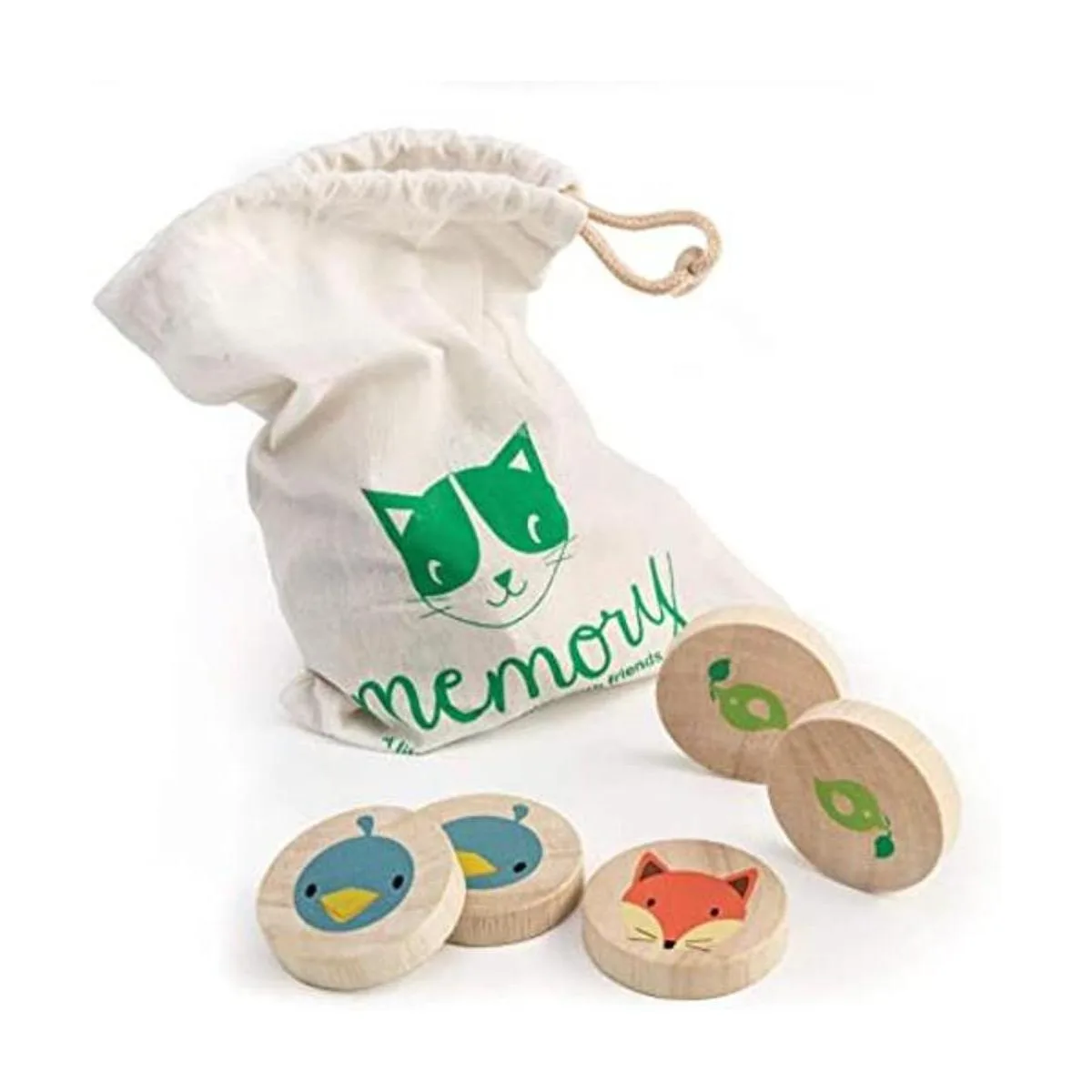 Tierna Leaf juguetes Clever gato juego de memoria con_1