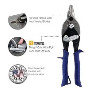 MIDWEST Bulldog Tijeras de corte de estaño regulares_2