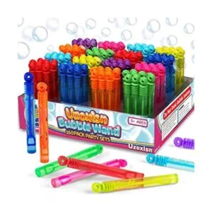 Paquete de 160 mini varita de burbujas surtidas a granel_1
